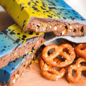 Tablette de Chocolat Kunéfe / Pécan / Brétzel