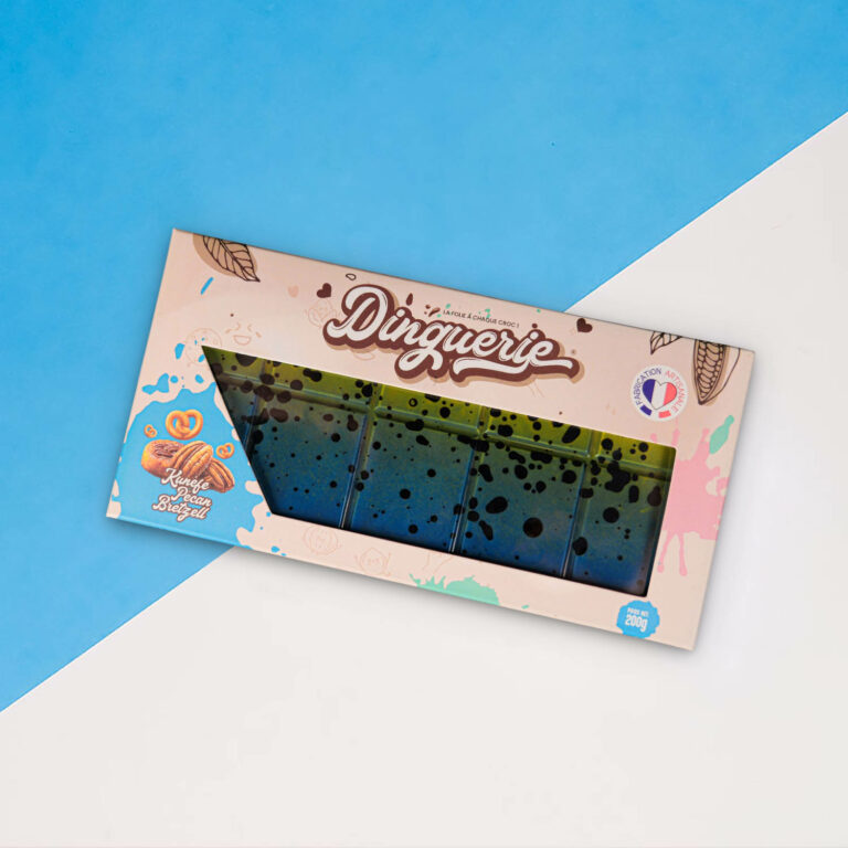 Tablette de Chocolat Kunéfe / Pécan / Brétzel