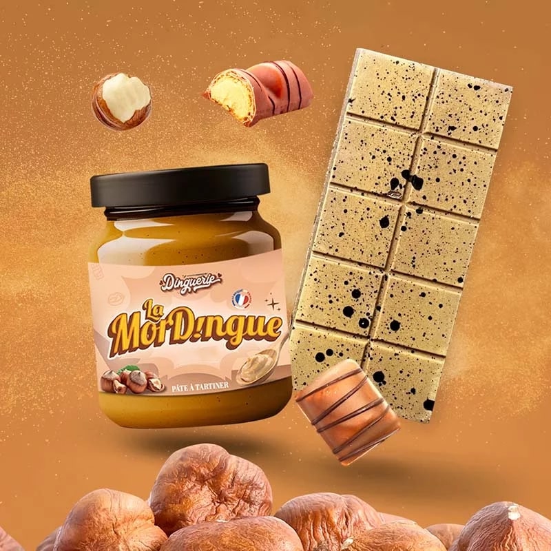 Tablette + Mordingue | Combo Noisettes Tablette + Mordingue | Combo Noisettes