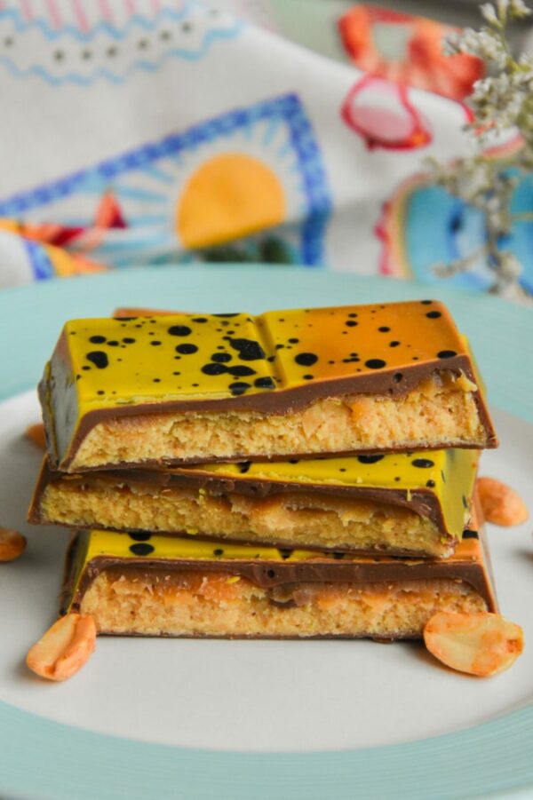 Tablette de Chocolat Caramel Beurre Salé / Cacahuète – Image 3